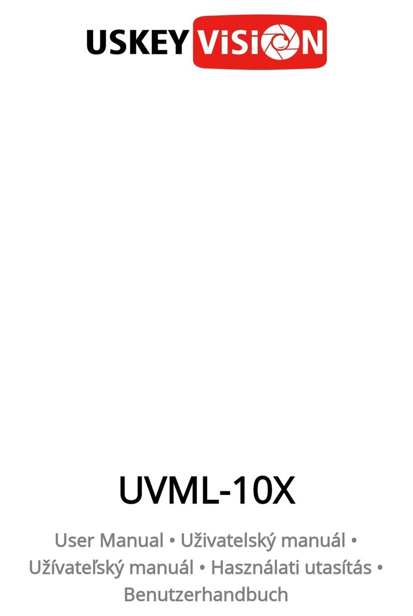 USKEYVISION UVML-10X user manual