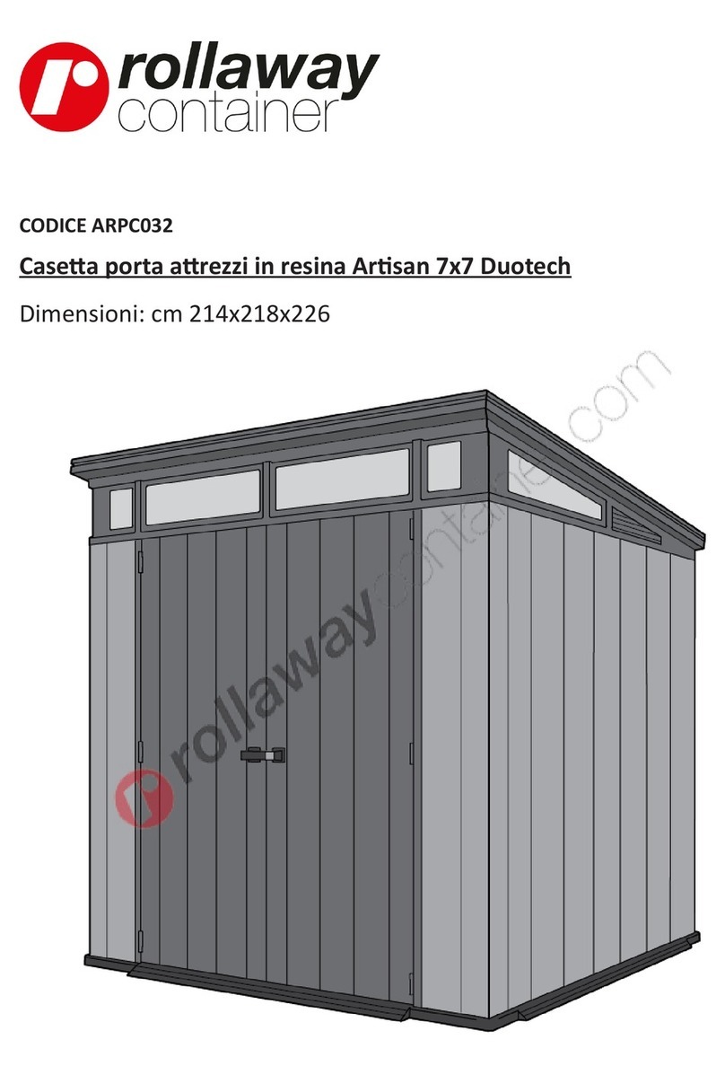 rollaway container ARPC032 Assembly instructions