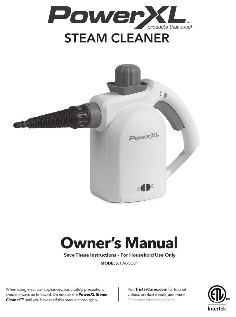 TriStar Power XL owner's manual TriStar Power XL owner's manual