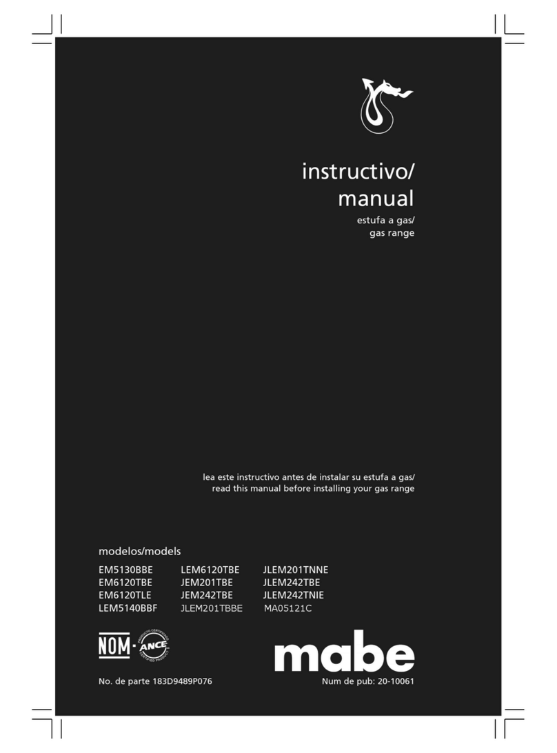 mabe EM5130BBE User manual