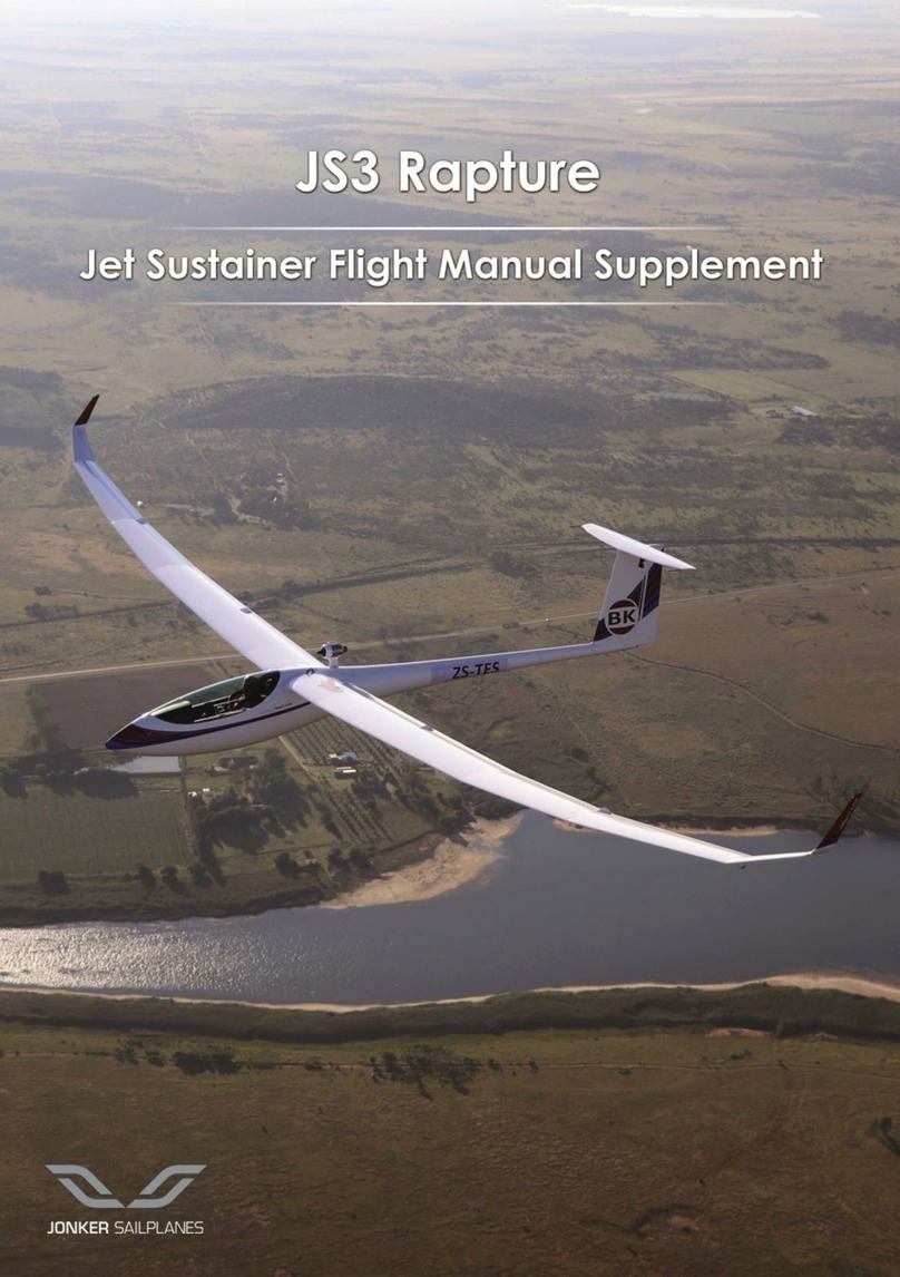 Jonker Sailplanes JS3 Flight Manual Supplement