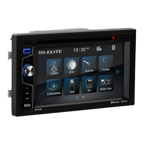 Boss Audio Systems ELITE BV755B user manual