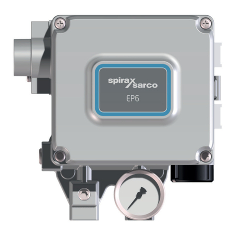 Spirax Sarco EP6 User manual Spirax Sarco EP6 User manual