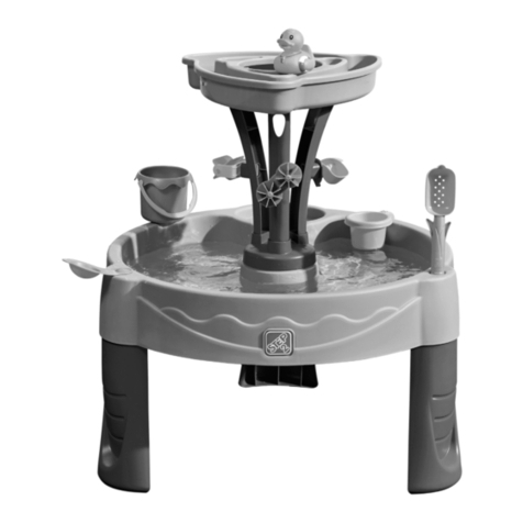 Step 2 Summer Shower Splash Tower Water Table 4936 User manual