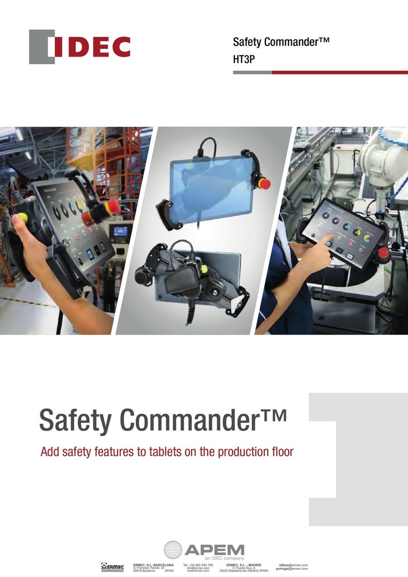 IDEC HT3P User manual