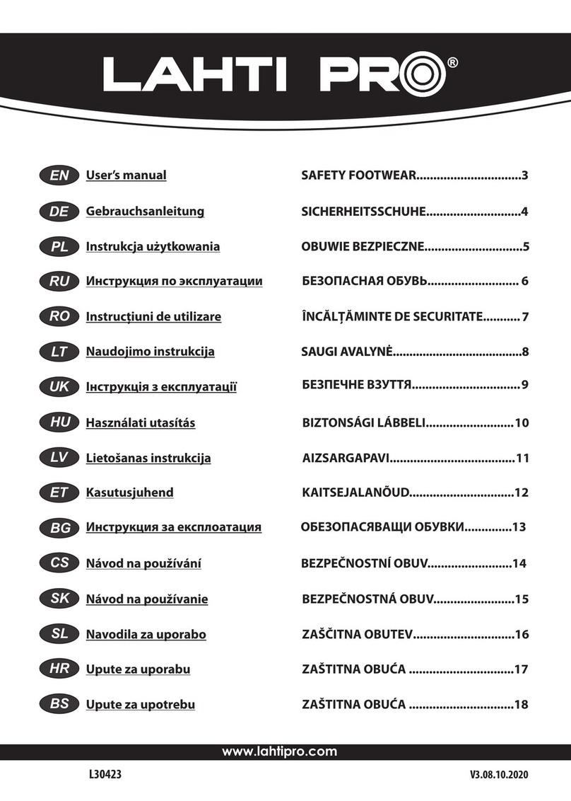 LAHTI PRO L30423 user manual