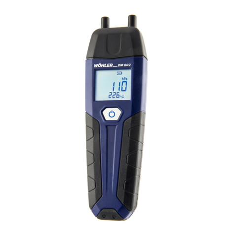 Wohler DM 602 User manual