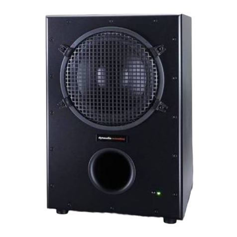 Dynaudio BX30 User manual