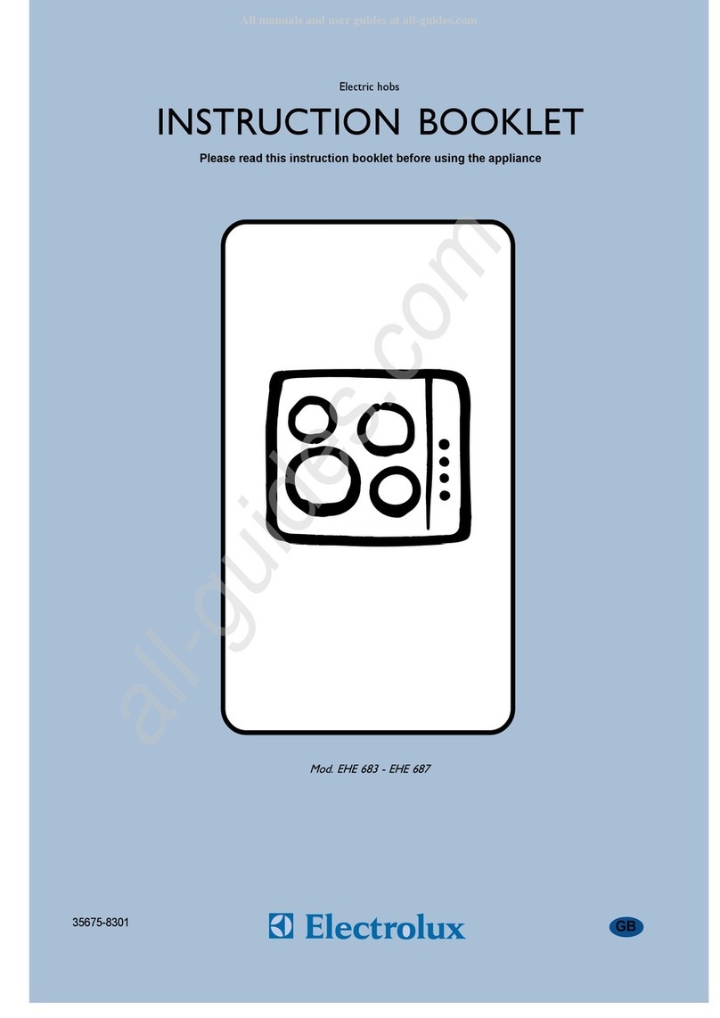 Electrolux EHE 683 User manual