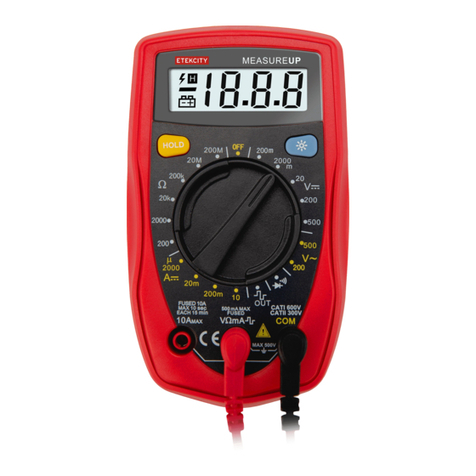 ETEKCITY MSR-R500 User manual