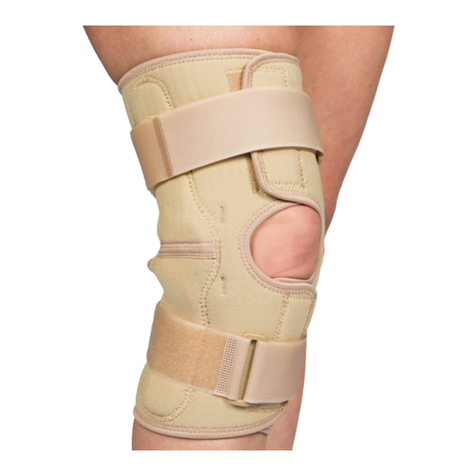 Steeper Knee Brace User manual