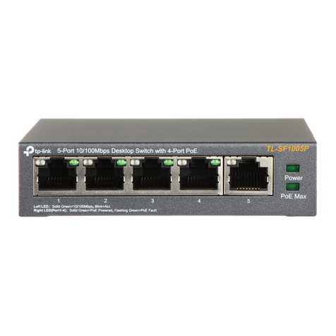 TP-Link TL-SF1005P User manual TP-Link TL-SF1005P User manual