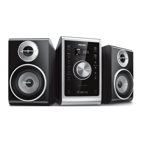 Philips Micro Hi-Fi System MCM285 User manual Philips Micro Hi-Fi System MCM285 User manual