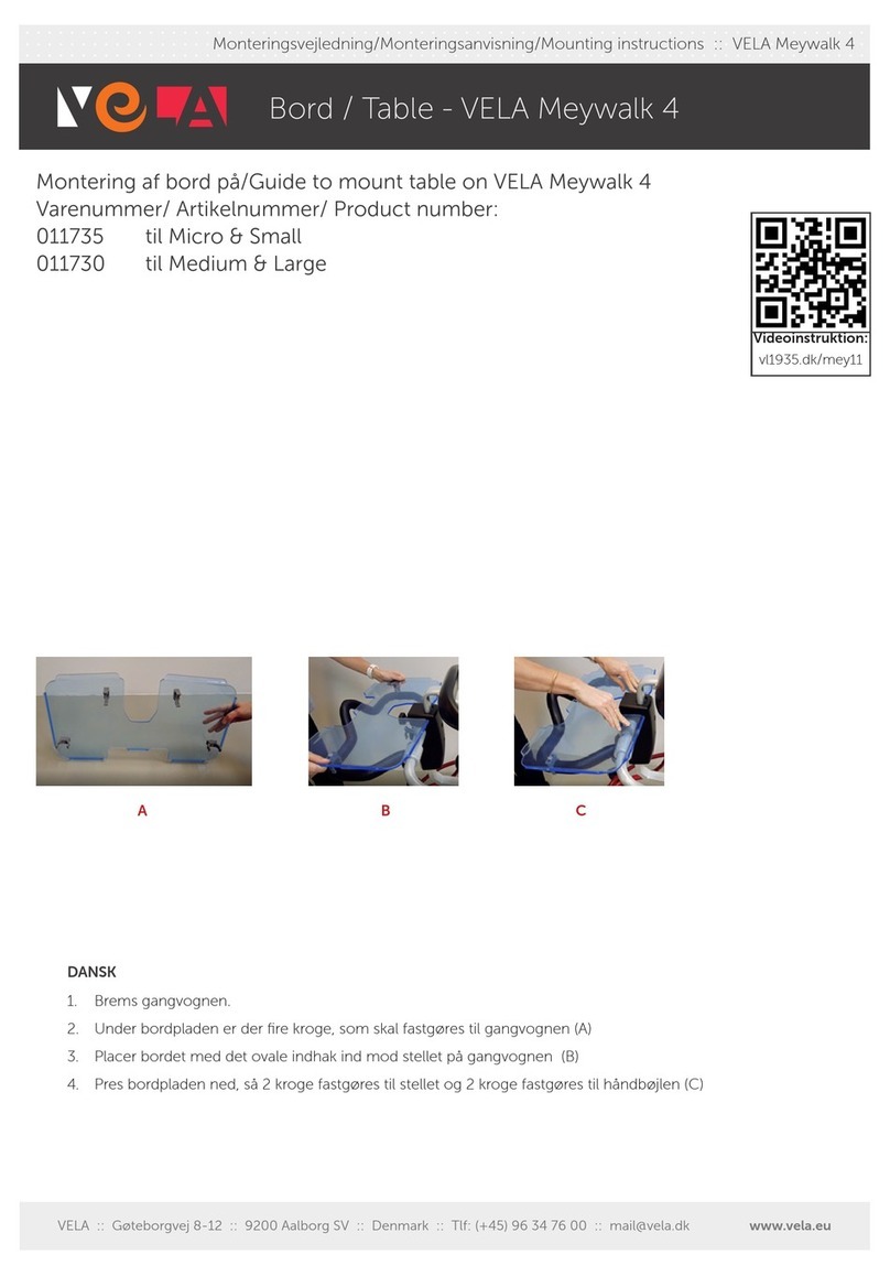 Vela 011735 Mounting instructions