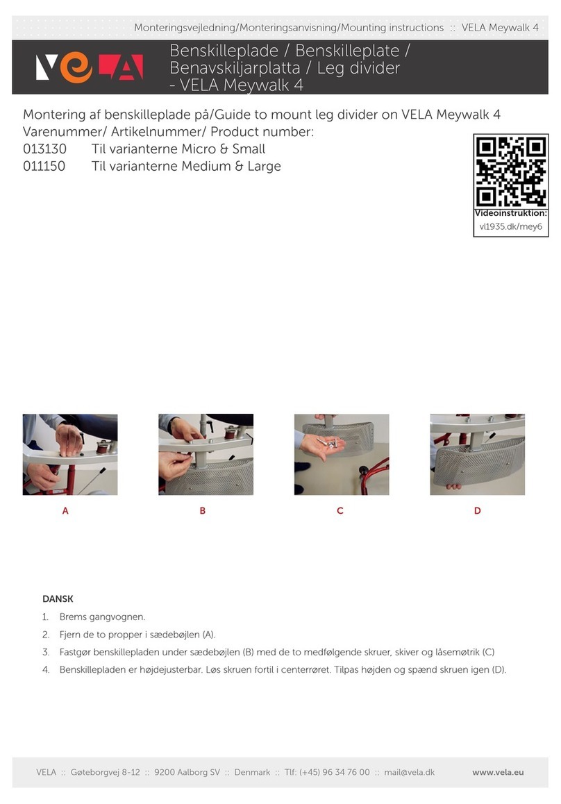 Vela 013130 Mounting instructions