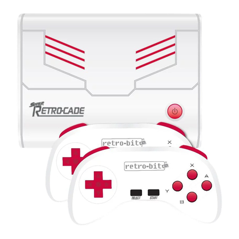 Retro-Bit SUPER RETRO-CADE User manual