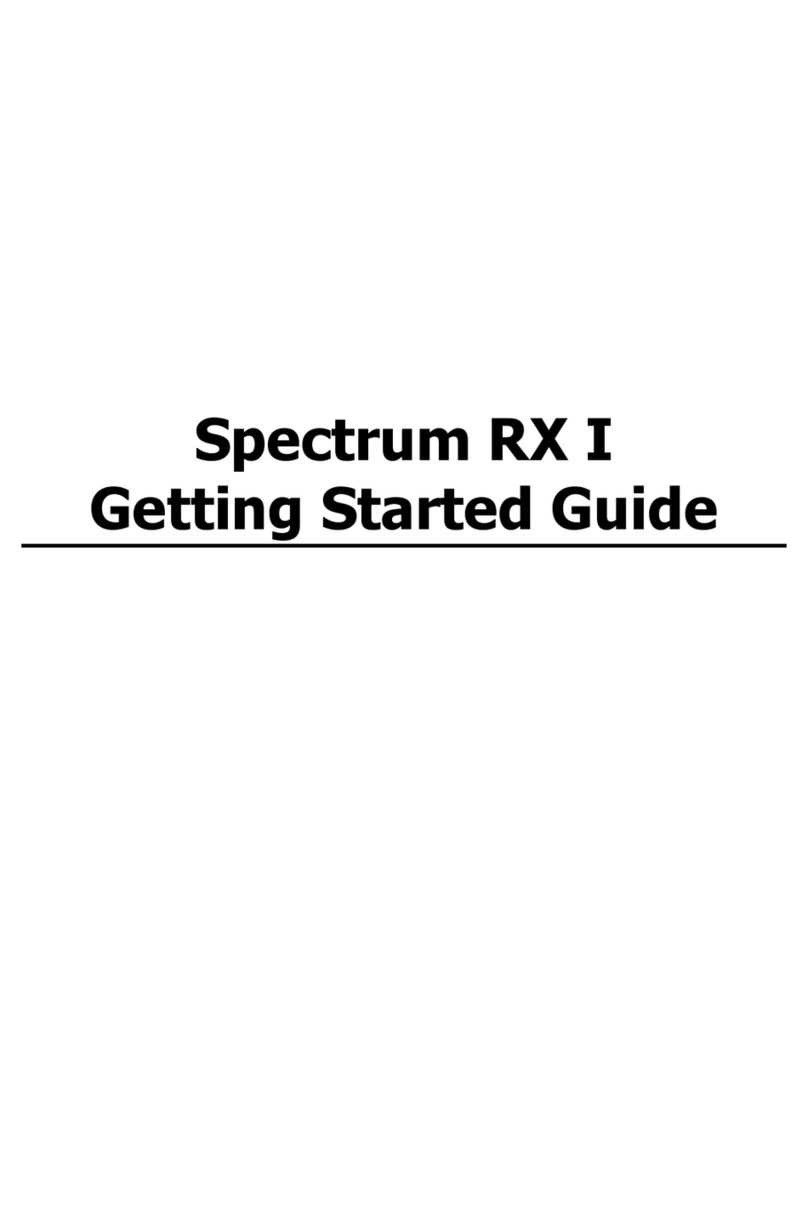 PerkinElmer Spectrum RX I User manual