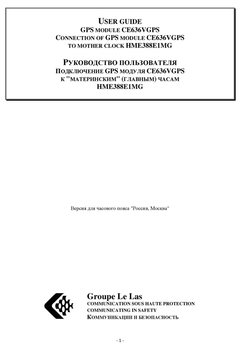 Groupe CE636VGPS user guide