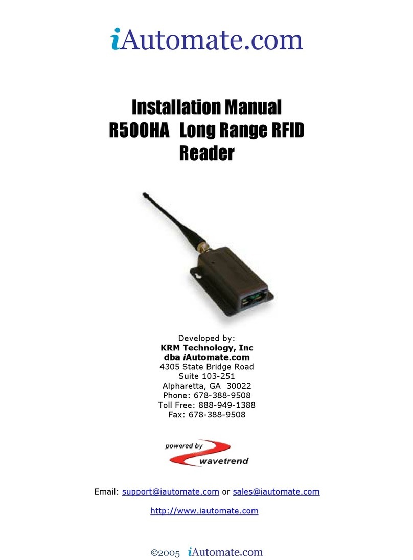Wavetrend R500HA installation manual
