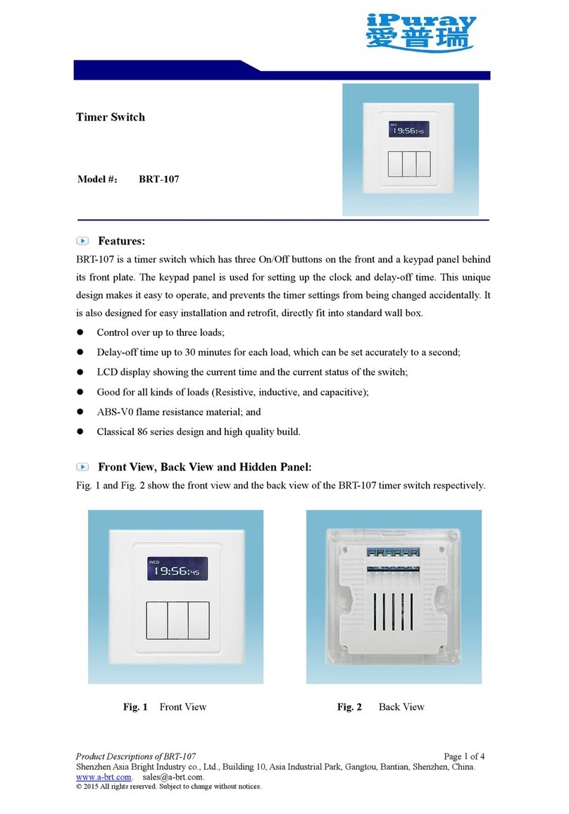 iPuray BRT-107 User manual