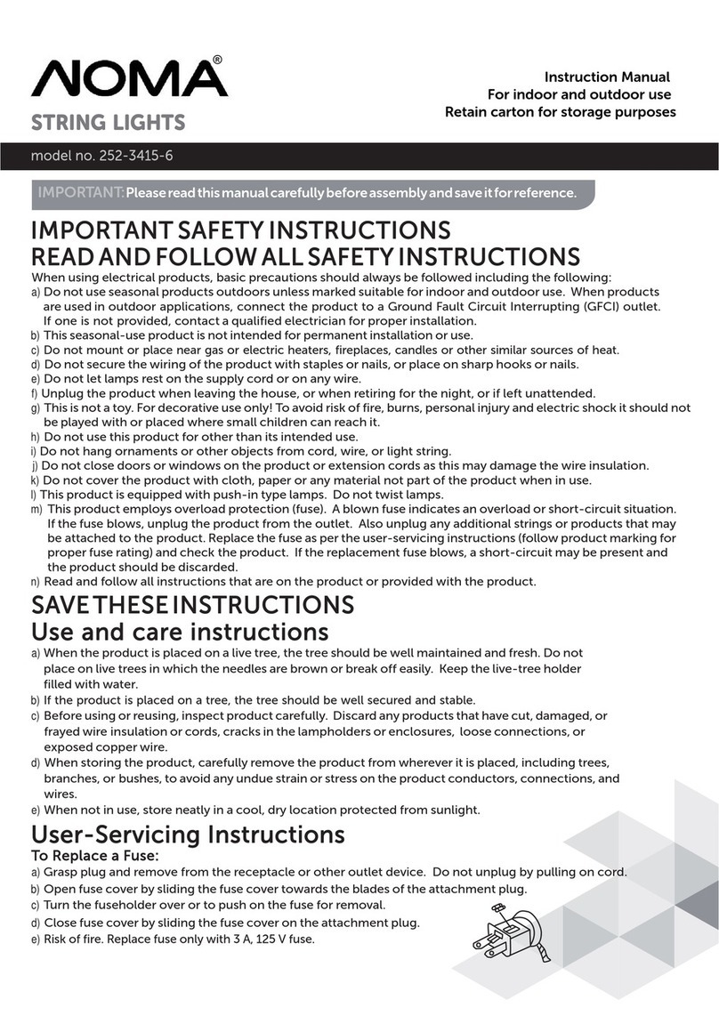 NOMA 252-3415-6 User manual