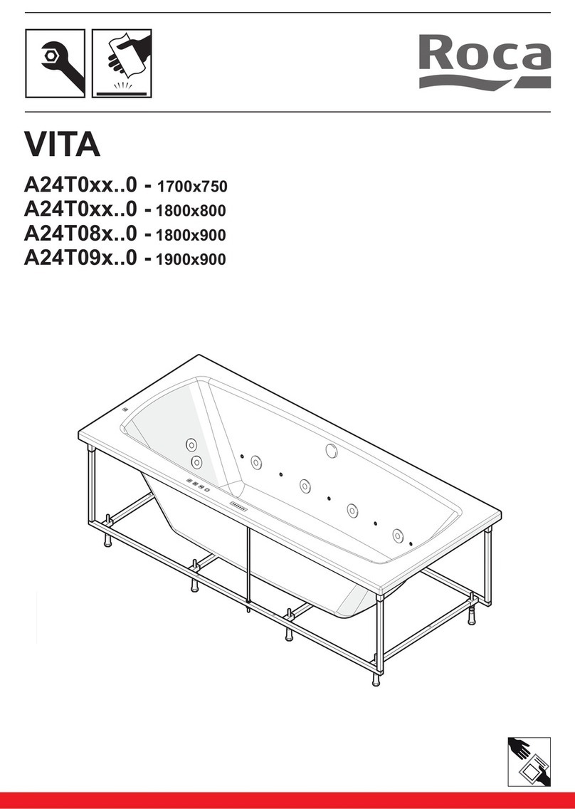 Roca VITA A24T0 0-1700 750 Series manual