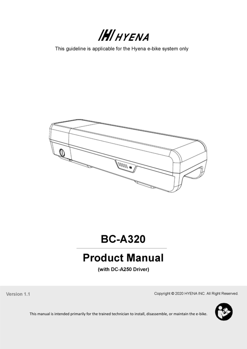 Hyena BC-A320 product manual