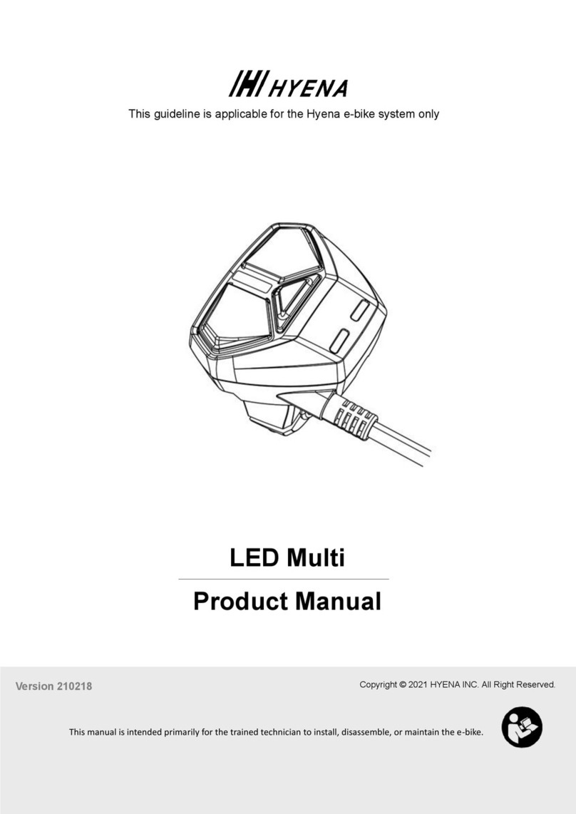 Hyena LED Multi User manual Hyena LED Multi User manual