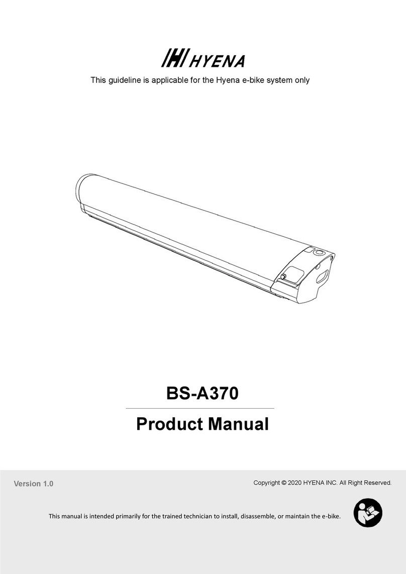 Hyena BS-A370 User manual