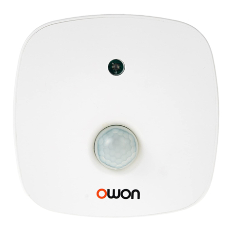Owon PIR313 quick start guide