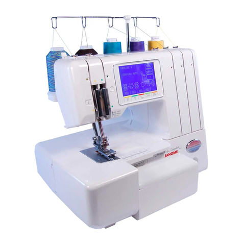 Janome Memory Craft Compulock II User manual Janome Memory Craft Compulock II User manual