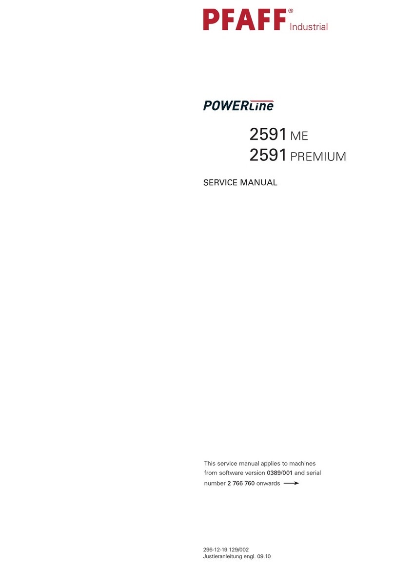 Pfaff POWERline 2591 ME User manual