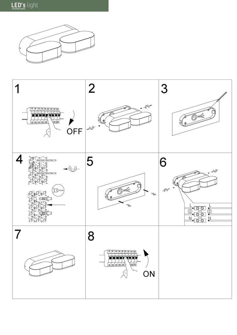 BES LED OUTDOOR Series manual