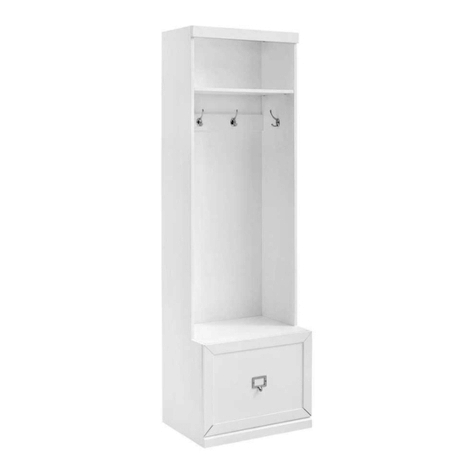Crosley Furniture CF6025 Assembly instructions