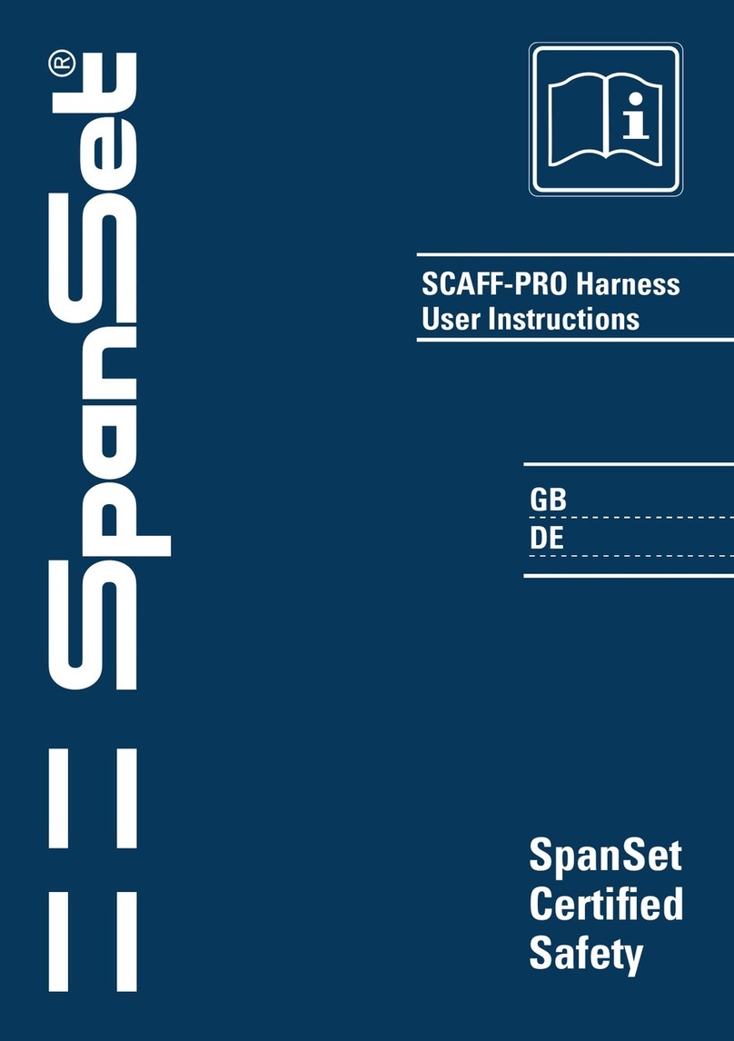 Spanset SCAFF-PRO User manual