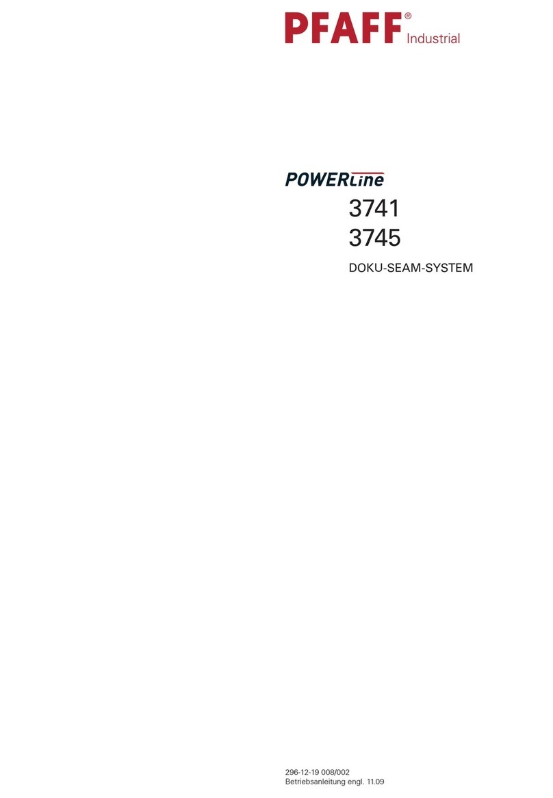 Pfaff POWERLINE 3741 User manual