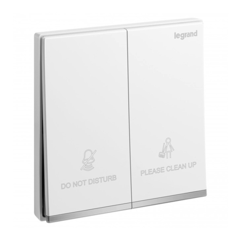 LEGRAND Galion K8/H258BN-HK instructions
