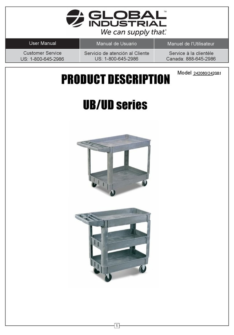 Global Industrial UB Series user manual