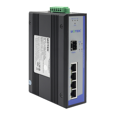 UTEK UT-6405G-POE user manual
