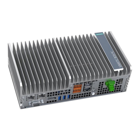 Siemens Simatic IPC520A operating instructions