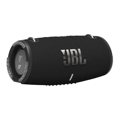 JBL XTREME 3 User manual