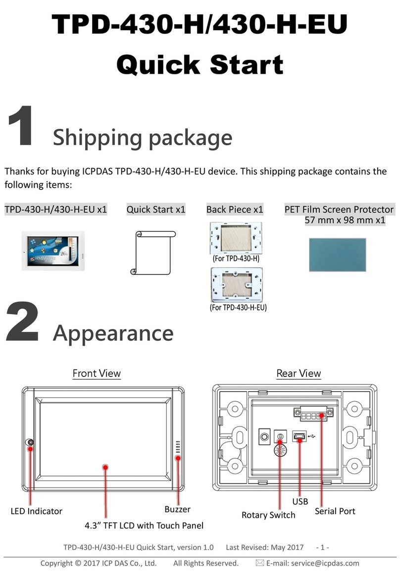ICPDAS TPD-430-H quick start
