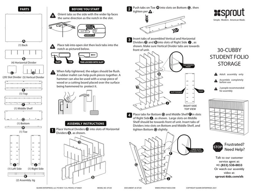 Sprout SFS30 User manual