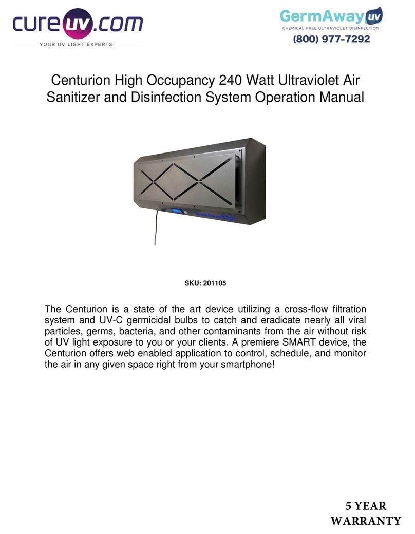 GermAway 201105 Operation manual