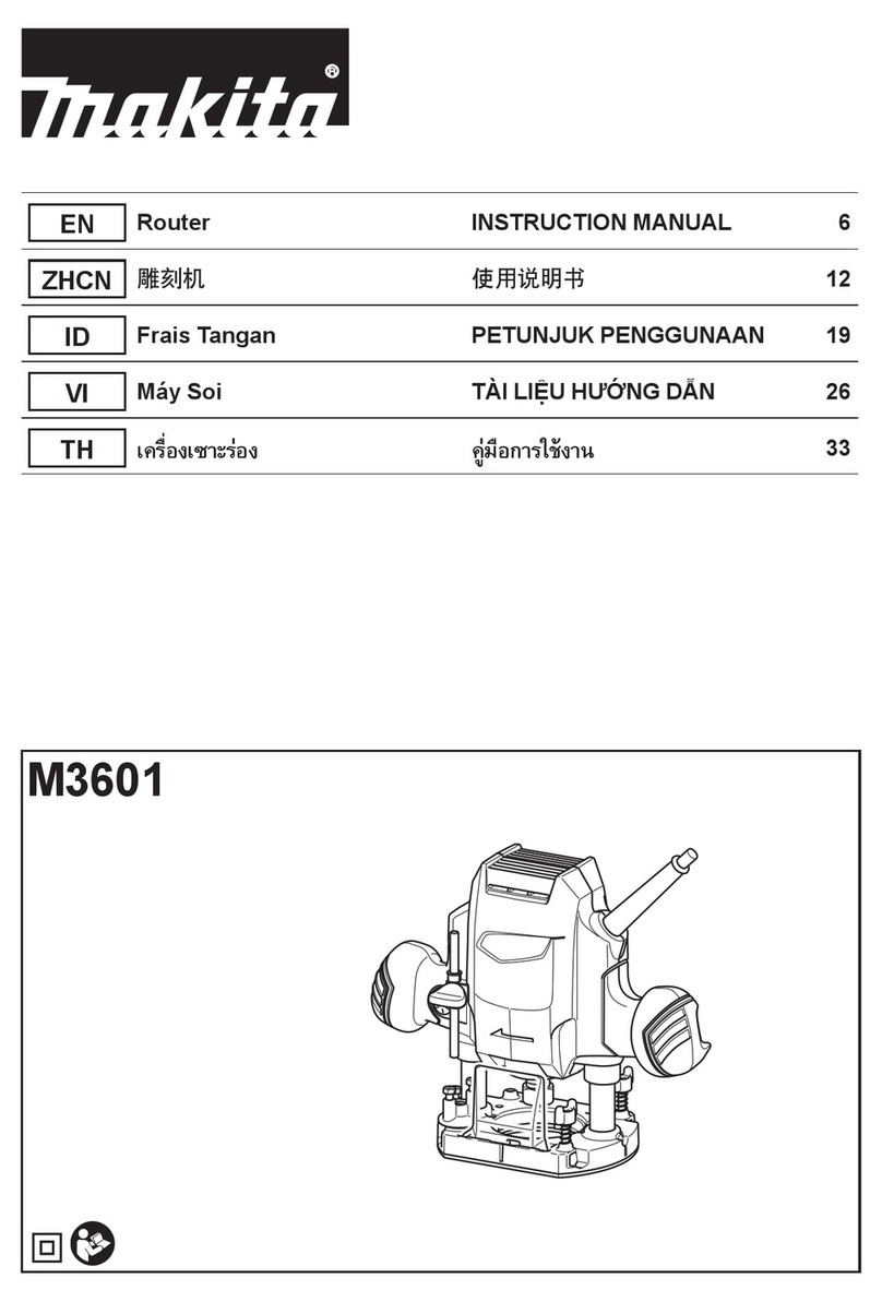 Makita M3601 instruction manual