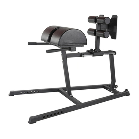 FRENCH FITNESS FF-GHD20 Assembly manual