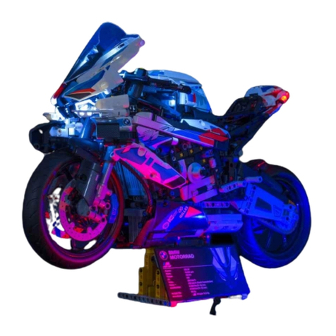 Lightmybricks LEGO BMW M 1000 RR 42130 User manual