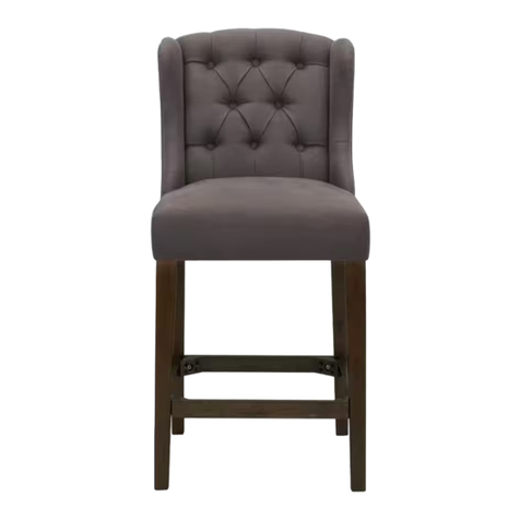 Home Decorators Collection 4083 Stool Use and care guide