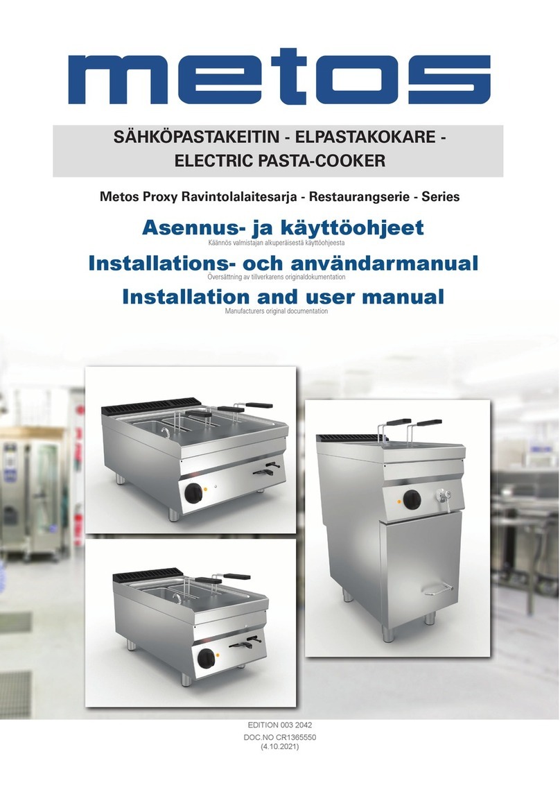 Metos 74EPCT User manual