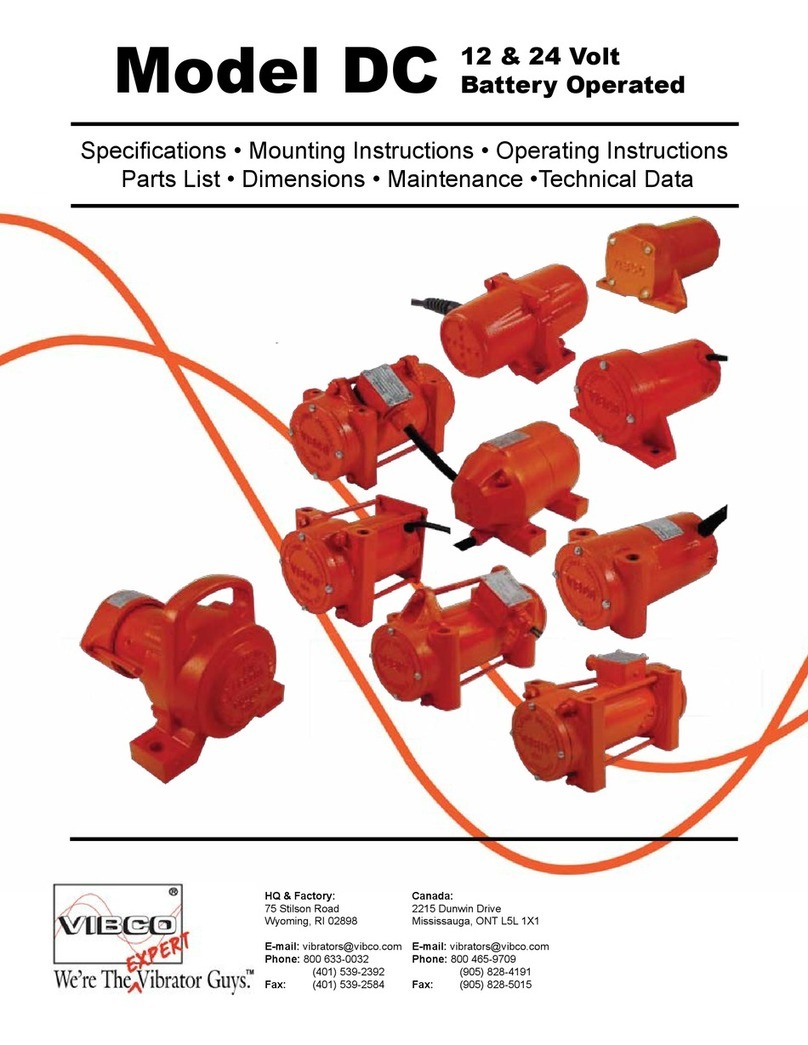 VIBCO DC User manual